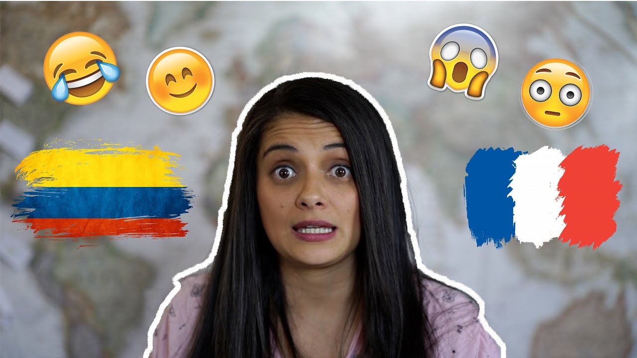 10 COSTUMBRES COLOMBIANAS que SORPRENDEN a los FRANCESES