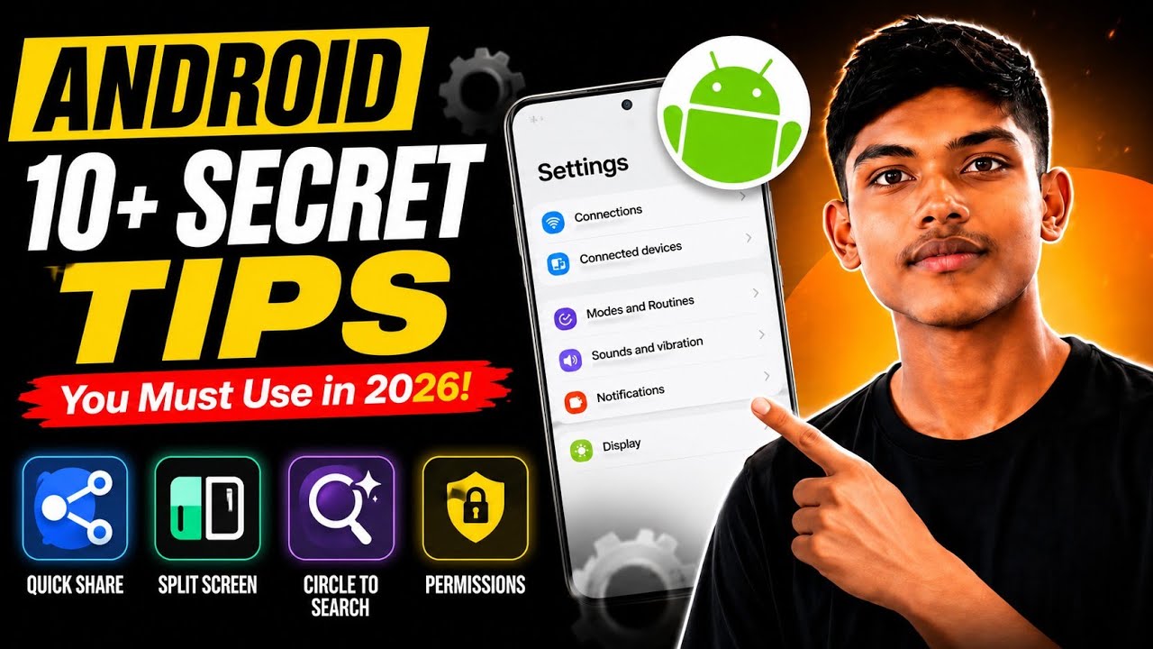 Top 10 Android Tips & Tricks 2026 🔥 Hidden Features Every User Must Know!