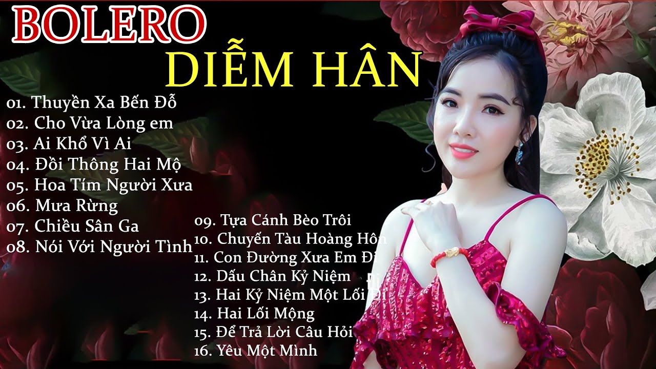 LK Hoa T&iacute;m Người Xưa - Diễm H&acirc;n Mới Nhất 2021 | Nữ Ca Sĩ Xinh Đẹp H&aacute;t Bolero QU&Aacute; NGỌT Kh&ocirc;ng QuảngC&aacute;o