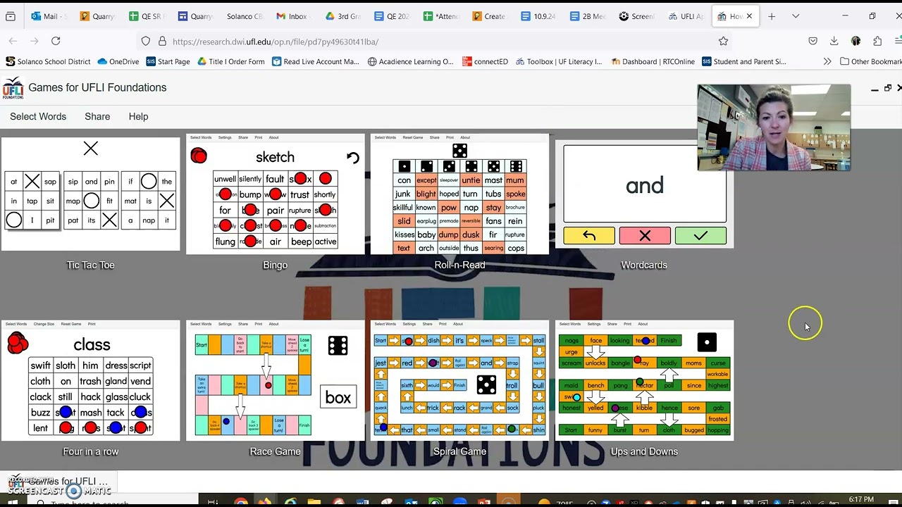 UFLI Resources and Apps Tutorial