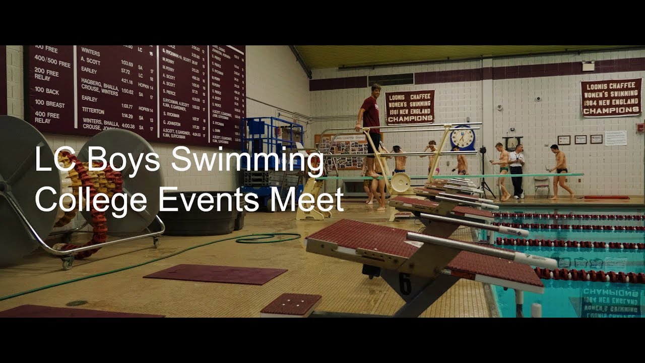 LC Boys Swimming College Events Meet