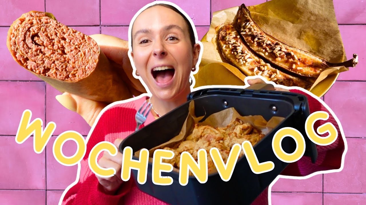 Ich teste Foodtrends im Airfryer, Vegan bei Großeltern & Cycling Training | WOCHENVLOG