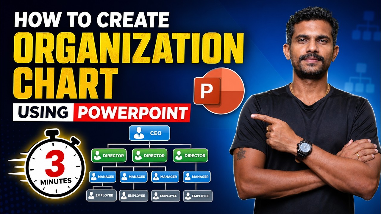 How to Create an Organization Chart using PowerPoint