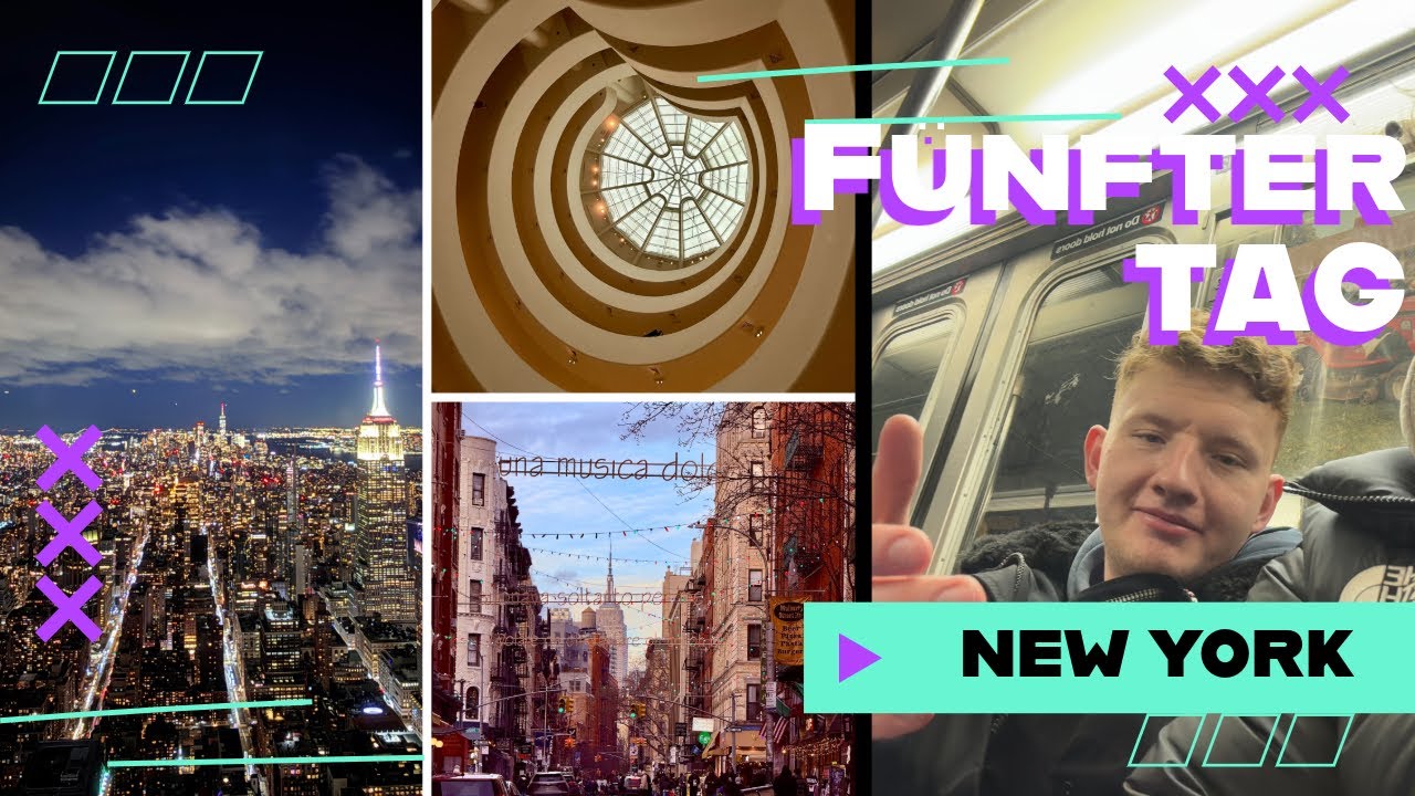 New York Vlog Tag 5 – (Unser Highlight-Tag in NY!) Museum, Mamma Mia & Manhattan vom One Vanderbilt