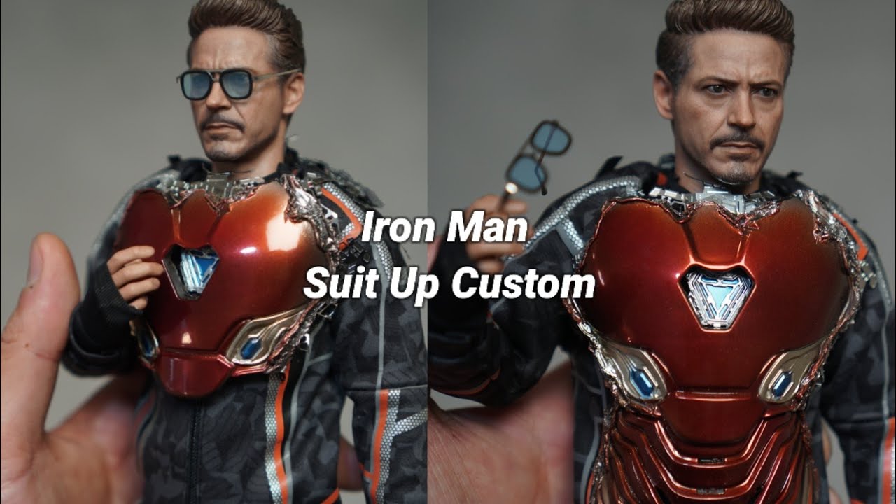 [Hot Toys×Has Bro] Iron Man Mark50 Suit Up Custom 핫토이x하스브로 아이언맨 마크50 슈트업 커스텀