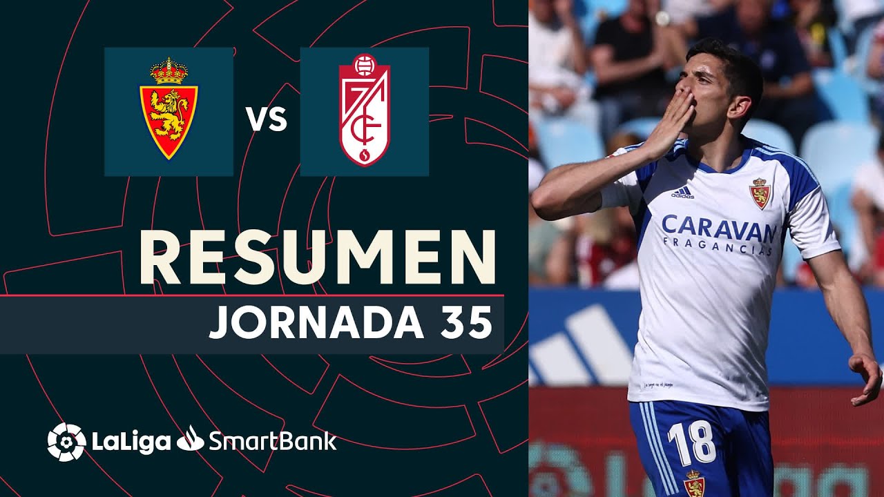 Resumen de Real Zaragoza vs Granada CF (1-0)