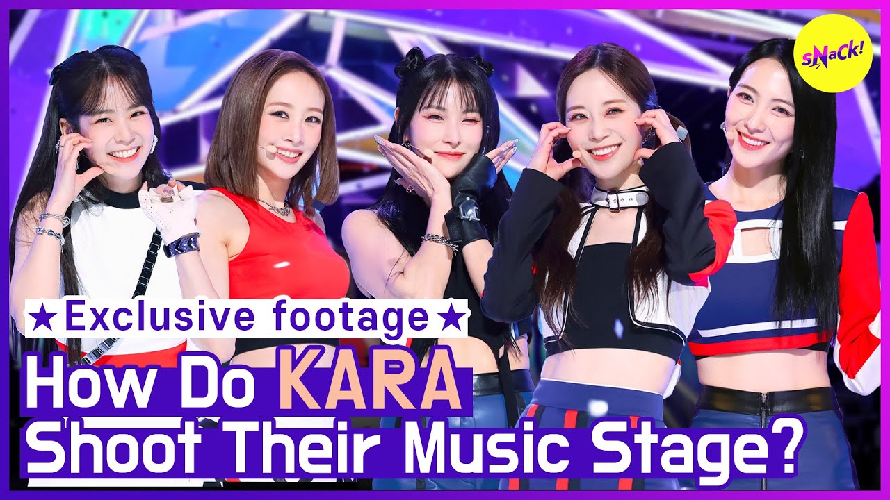 [EXCLUSIVE] How do KARA shoot their music stage? (ENG)