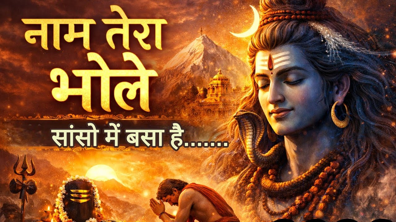 Naam Tera Bhole sanso me bsa hai...    Shiv Bhajan 2026.   शिवरात्रि spacial भजन @Bhaktikaswarg 