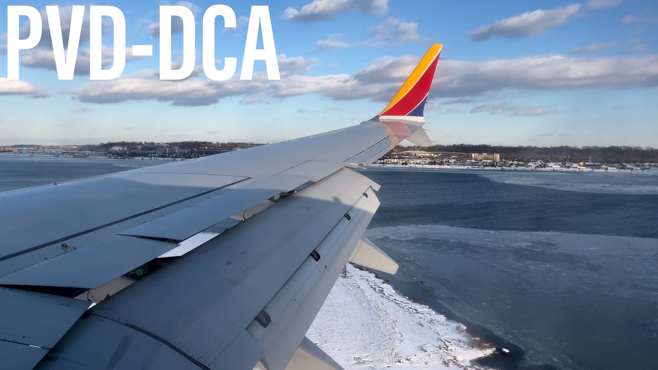 Full Flight #117 - Southwest Airlines - Boeing 737 MAX 8 - Providence (PVD) to Washington DC (DCA)