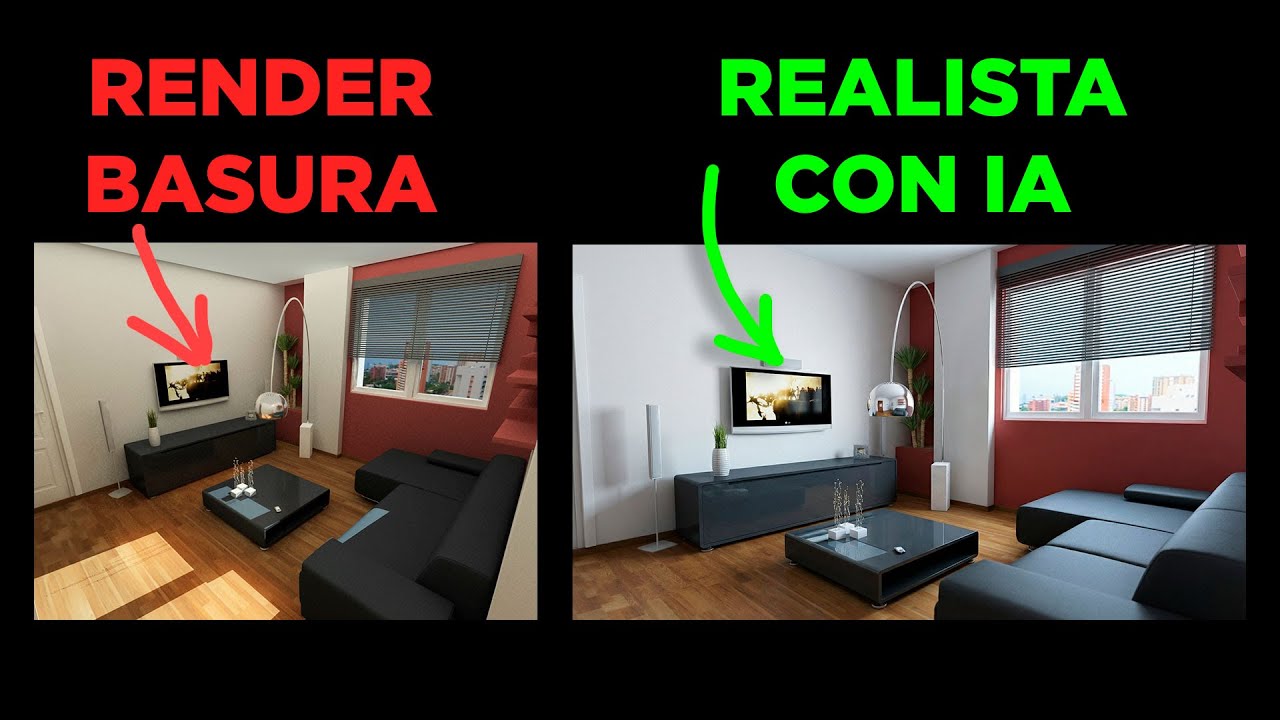 De Render Basura a Render Realista con IA