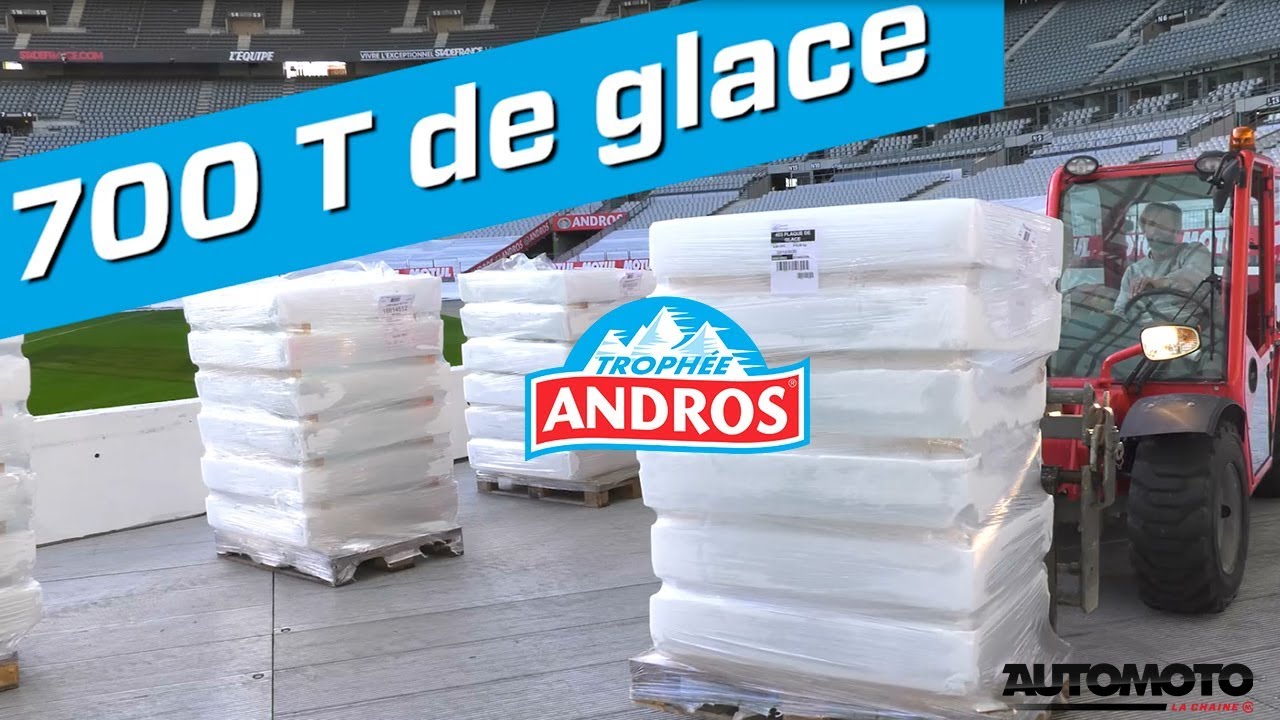 Comment est conçue la piste du Trophée Andros ?