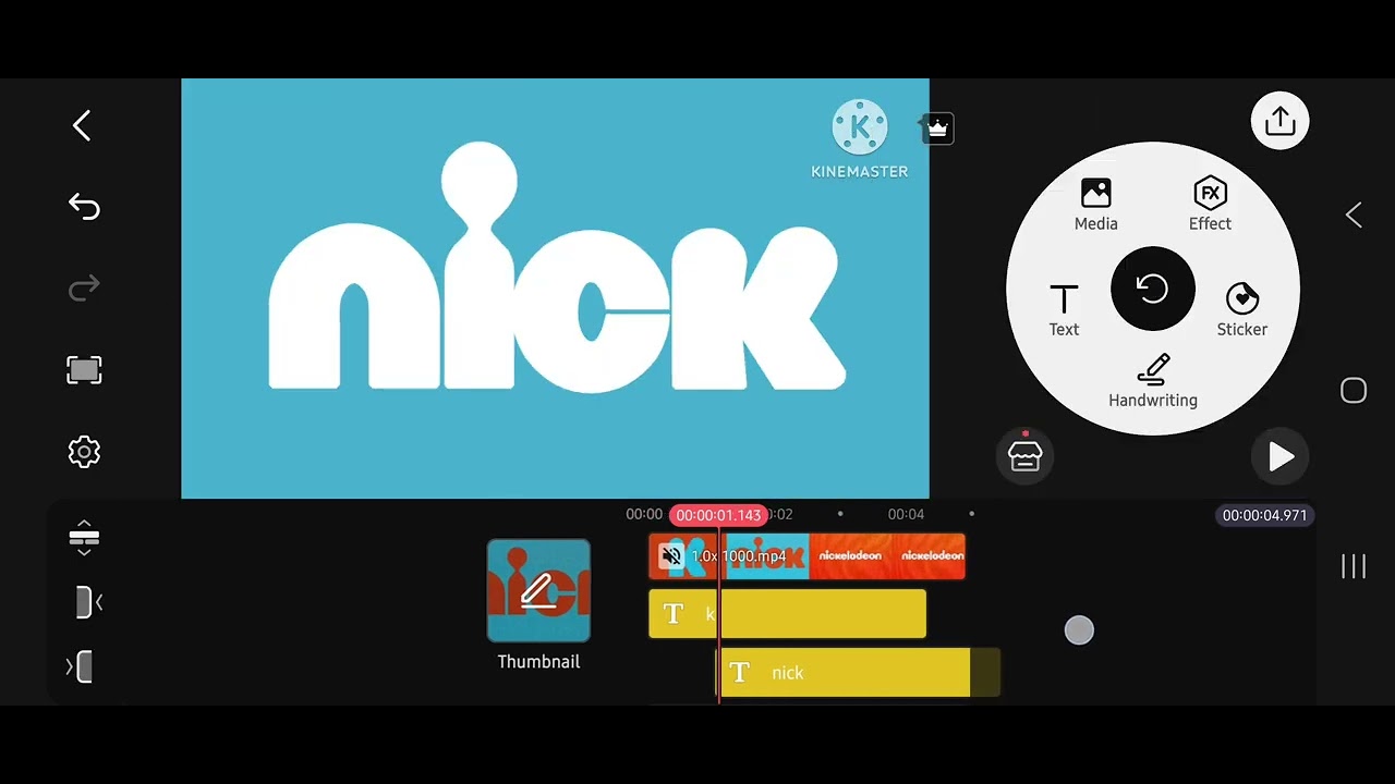 Nickelodeon Logo Remake logo effects