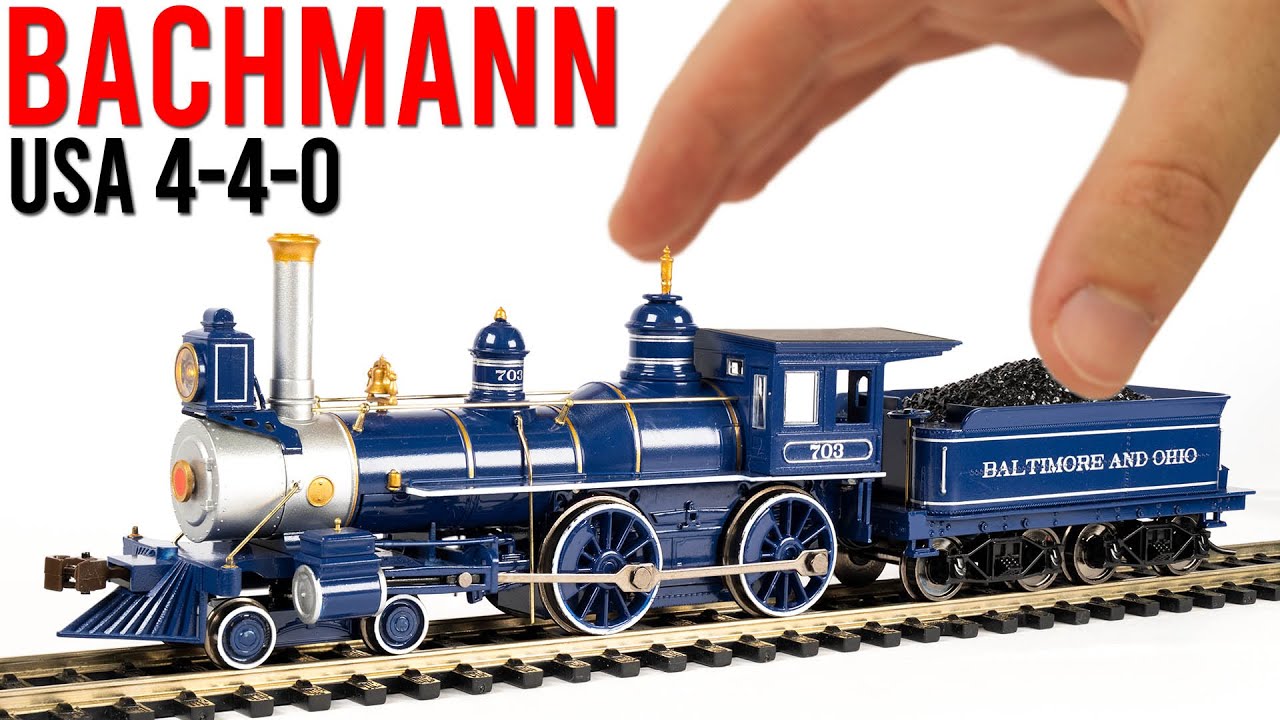 Bachmann's Updated American 4-4-0 + Sound | Unboxing & Review