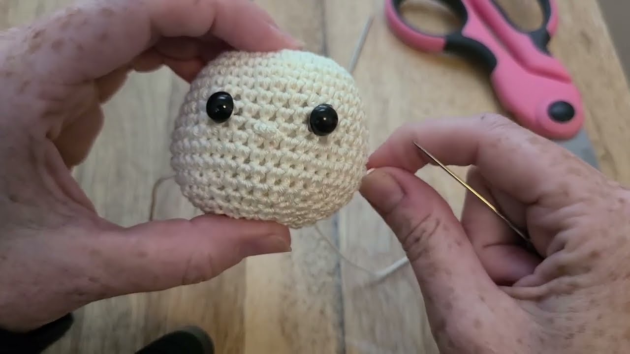 How to Crochet a Cute Nose Using the Bullion Stitch | Amigurumi Tutorial