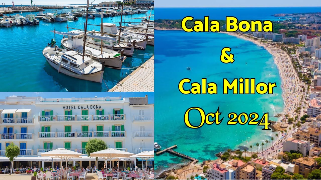 A walk through Cala Bona & Cala Millor | HOW BUSY is it in OCTOBER?? |