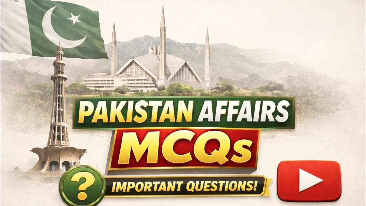 Pakistan Studies MCQs | Quick Practice for Exams 