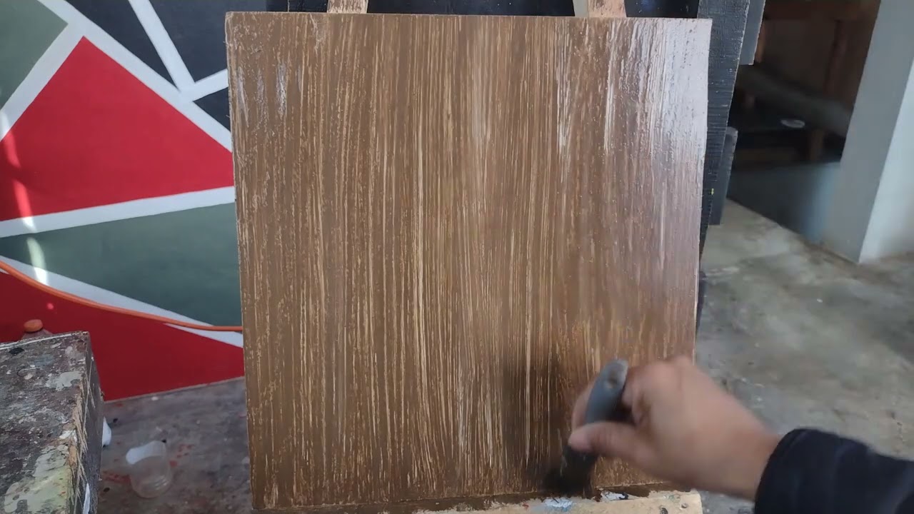EFECTO MADERA SENCILLO Y RÁPIDO/GRACIAS A DIOS!!!