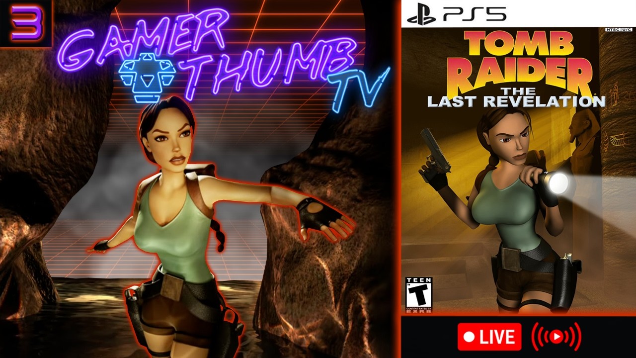 Tomb Raider: The Last Revelation | Remastered Live Stream #3 | The Lost Temple of Semerkhet
