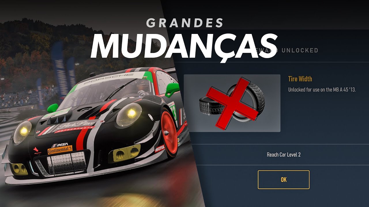 O sistema de progress&atilde;o do Forza Motorsport vai mudar!