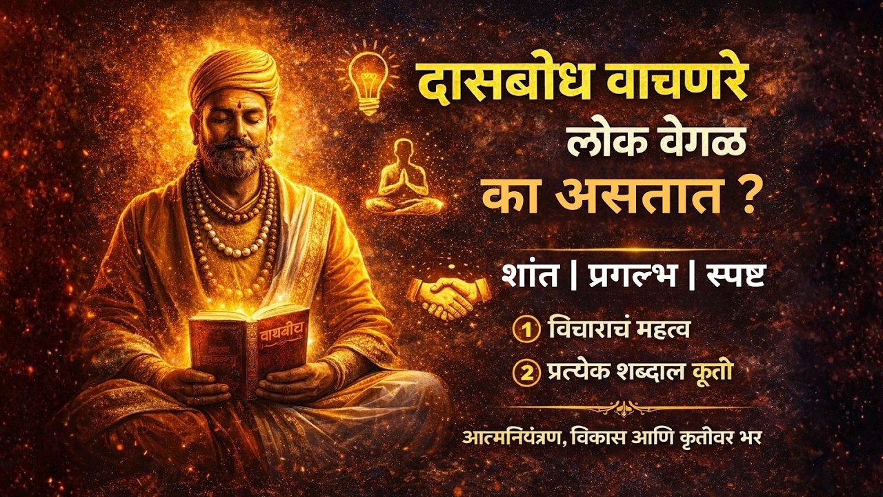 दासबोध वाचणारे लोक वेगळे का असतात? | समर्थ रामदास स्वामींचं रहस्य