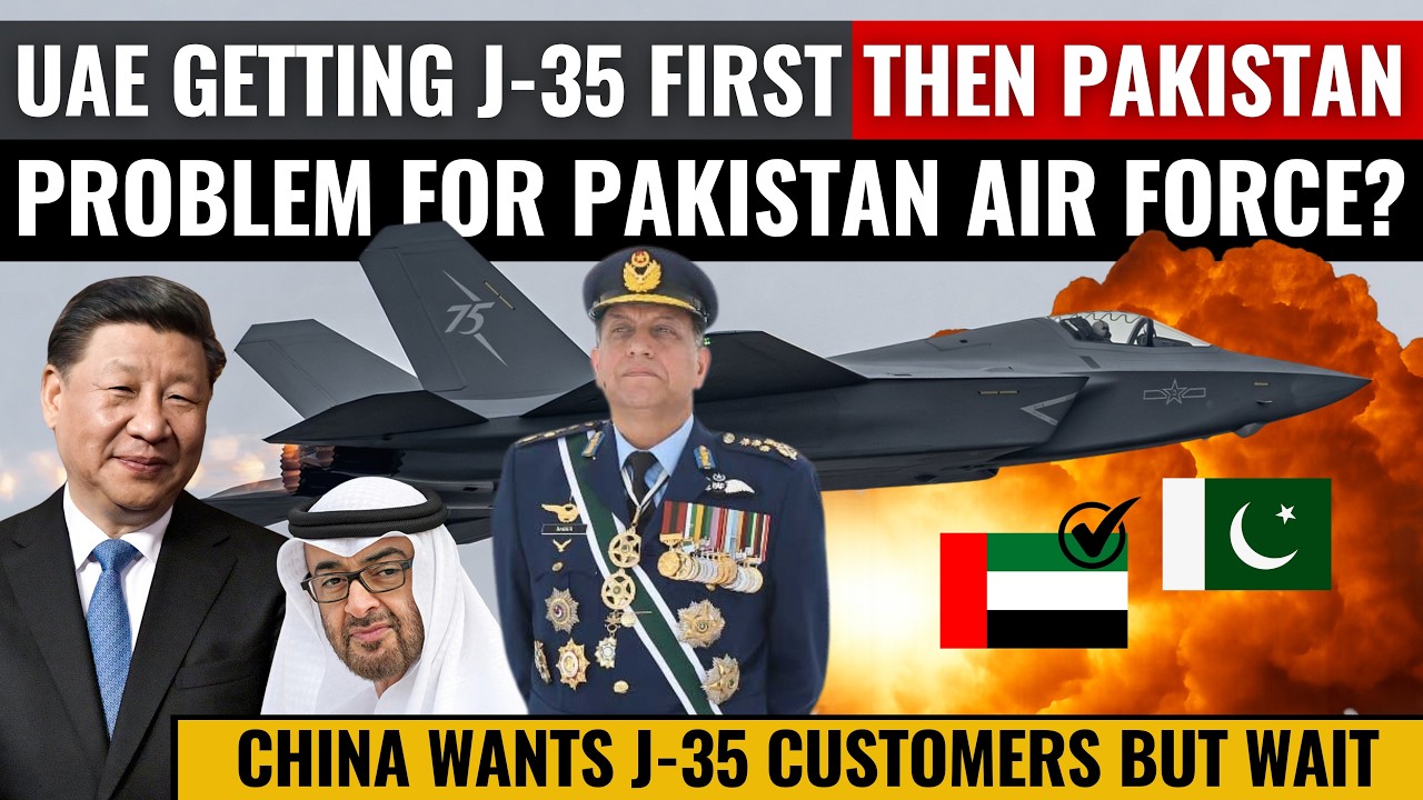 UAE Getting J-35 Before Pakistan | Problem for Pakistan Air Force? | Defence Outpost