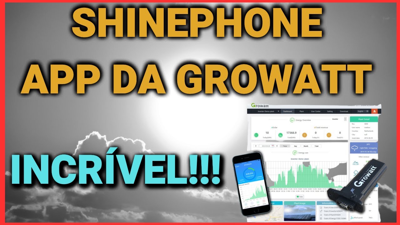 ShinePhone Growatt - Como utilizar o aplicativo