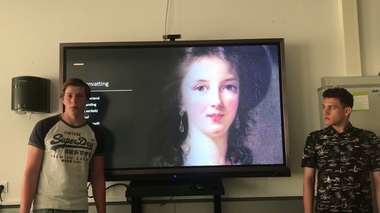 Nederlands presentatie Sara Burgerhart