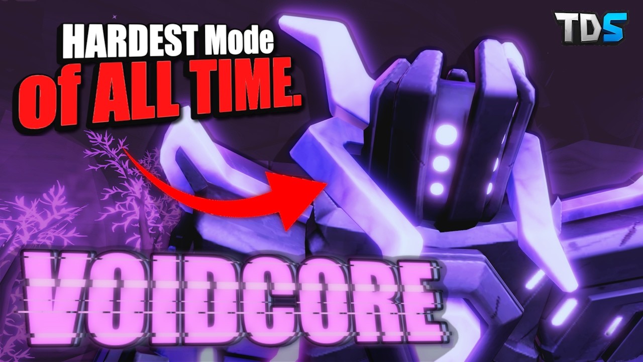 How I Beat the HARDEST Gamemode in TDS History... (Voidcore TRIUMPH) | Tower Defense Simulator