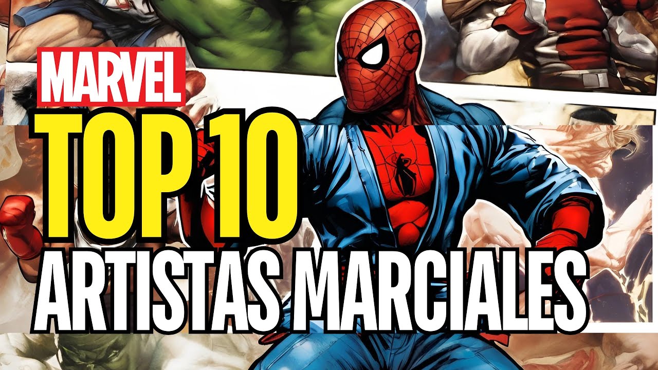 🔥Los 10 Mejores Artistas Marciales de Marvel ¡Peleadores LETALES!