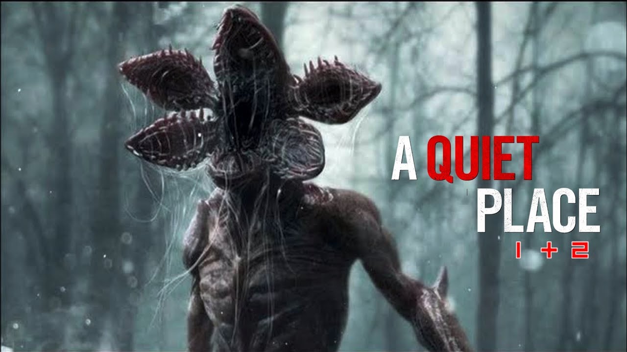 وحوش عمياء بتقتل اي حد بيتكلم او بيطلع صوت والبشريه بتنقرض|ملخص ثنائيه افلام Aquiet place