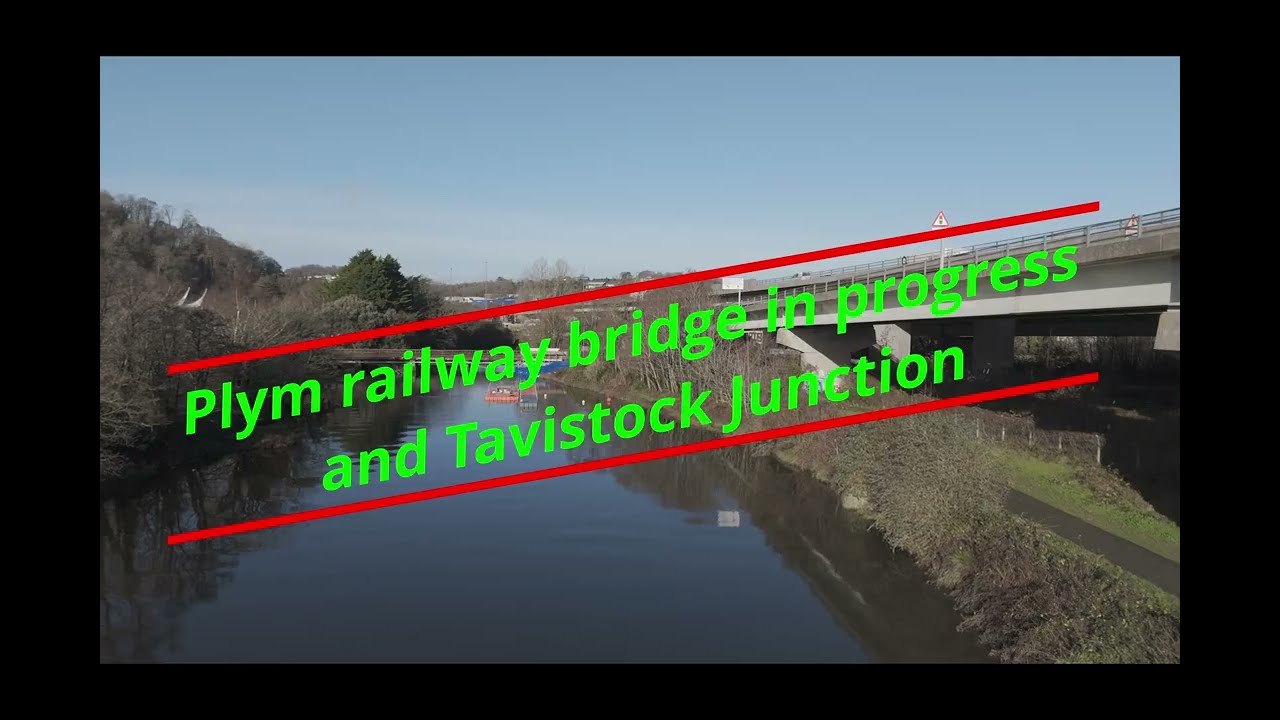 Plym railway bridge progress 1