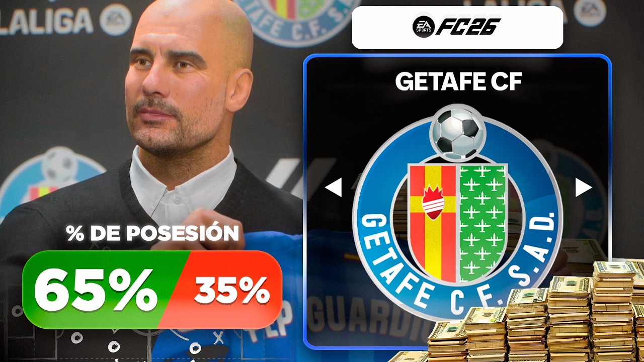 EL GETAFE DE PEP GUARDIOLA!! - MODO CARRERA FC 26!!