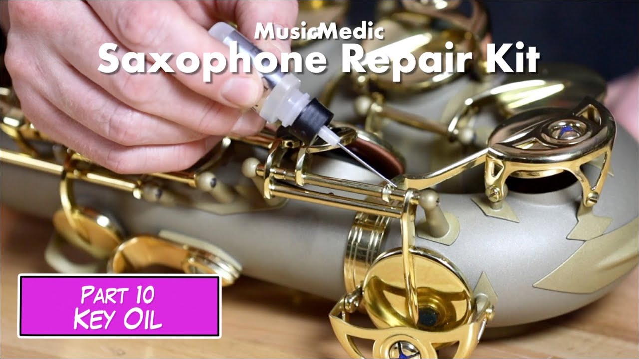 Инструкция по ремонту саксофона MusicMedic. Часть 10: Смазывание инструмента