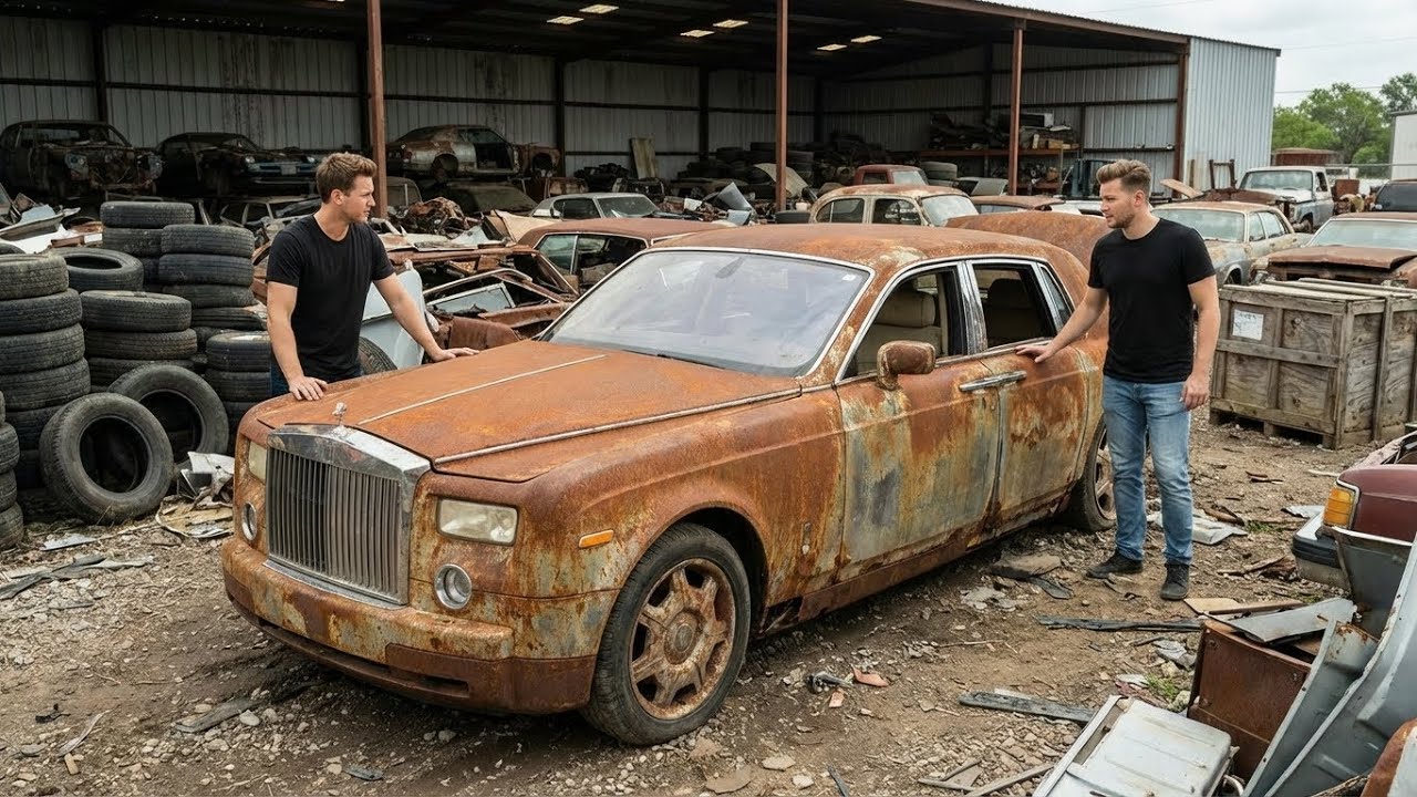 Asmr Car Restoring a Rolls-Royce Phantom | Luxury Car Repair & Detailing Transformation