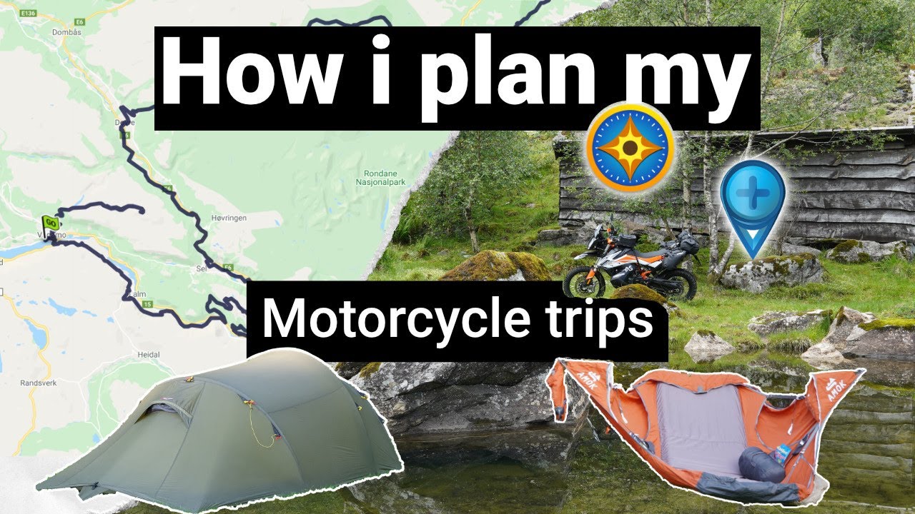 How to Plan a Motorcycle Trip - The Norwegian way