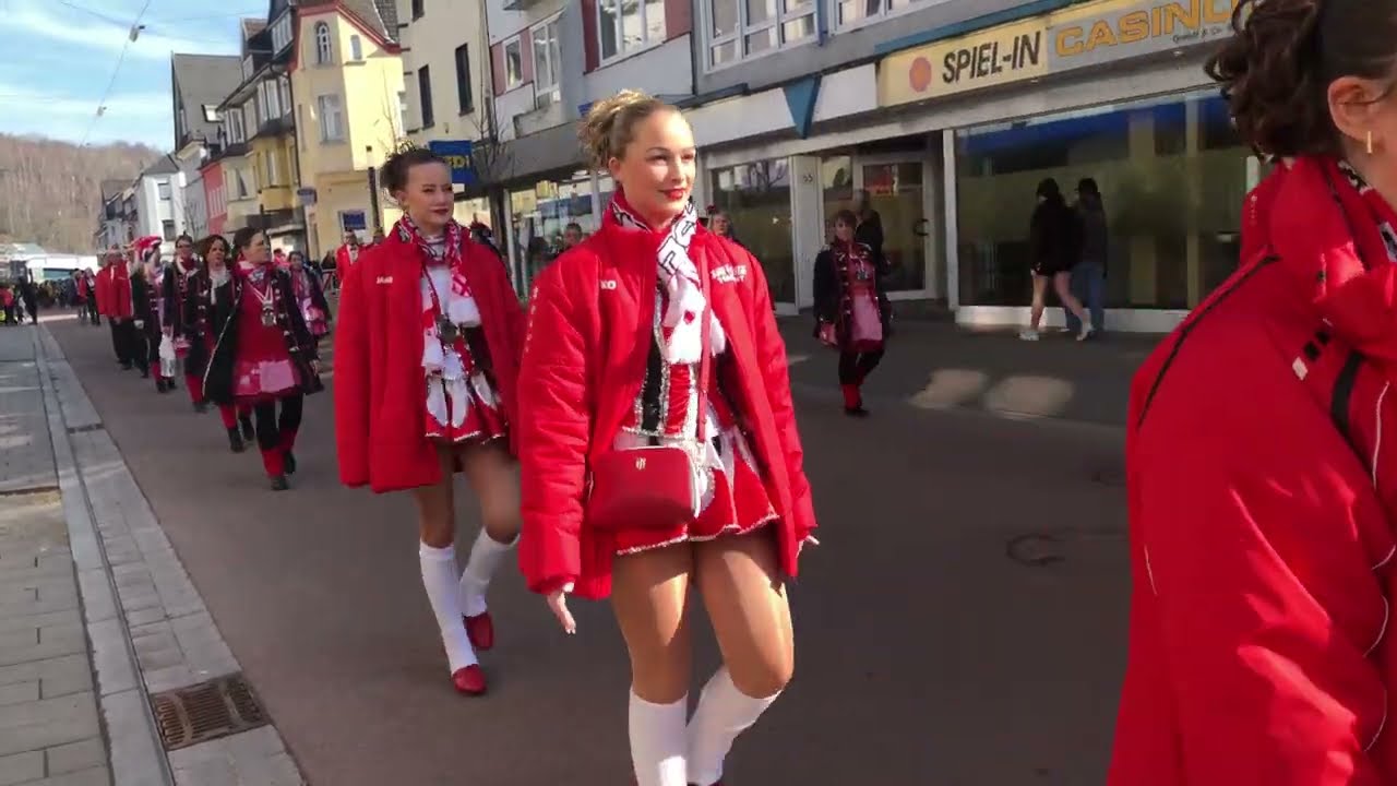 Veilchendienstagszug in Wissen an der Sieg - Christ Video