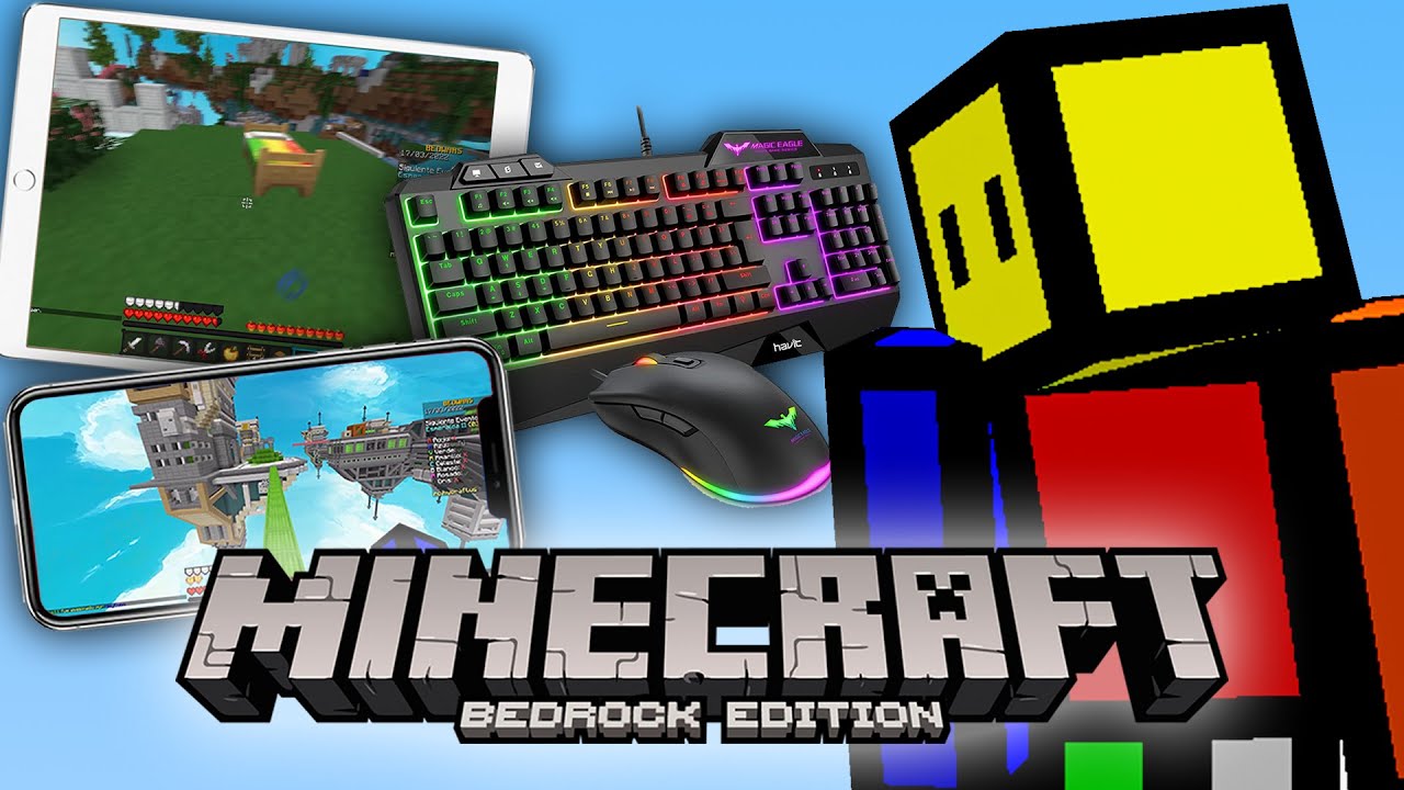 JUGU&Eacute; BEDWARS BEDROCK en TODAS LAS PLATAFORMAS para GRABAR ESTE VIDEO