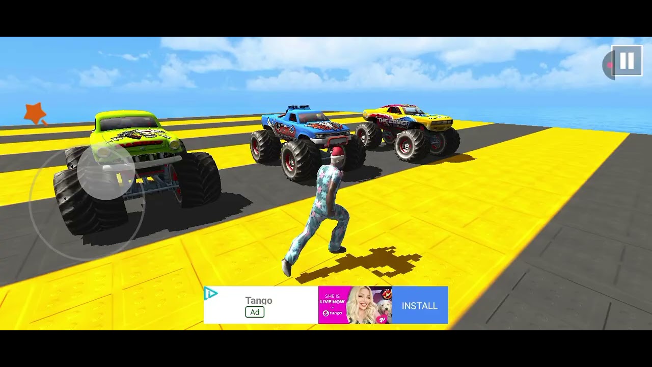 THIS NEW LEVEL ALMOST ENDED MY RUN 😱🔥 | Monster Truck Runner