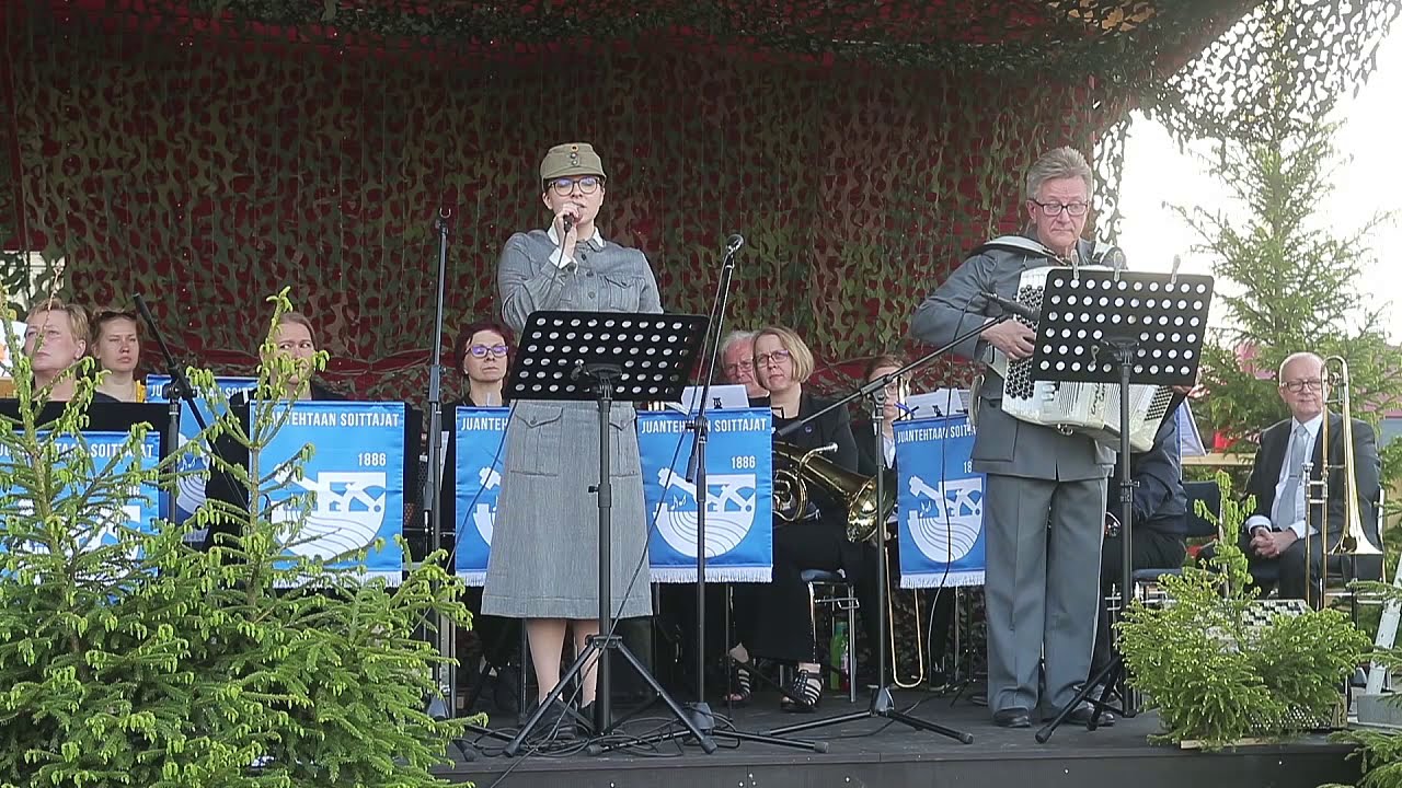 Sota ajan laulut konsertti 2019 pieni