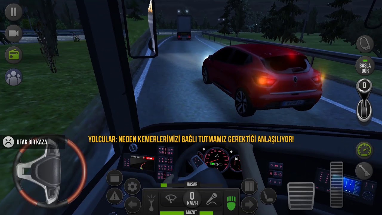 Acami Ş&ouml;f&ouml;r Kaza Yapmadan Duramıyordu 🤣