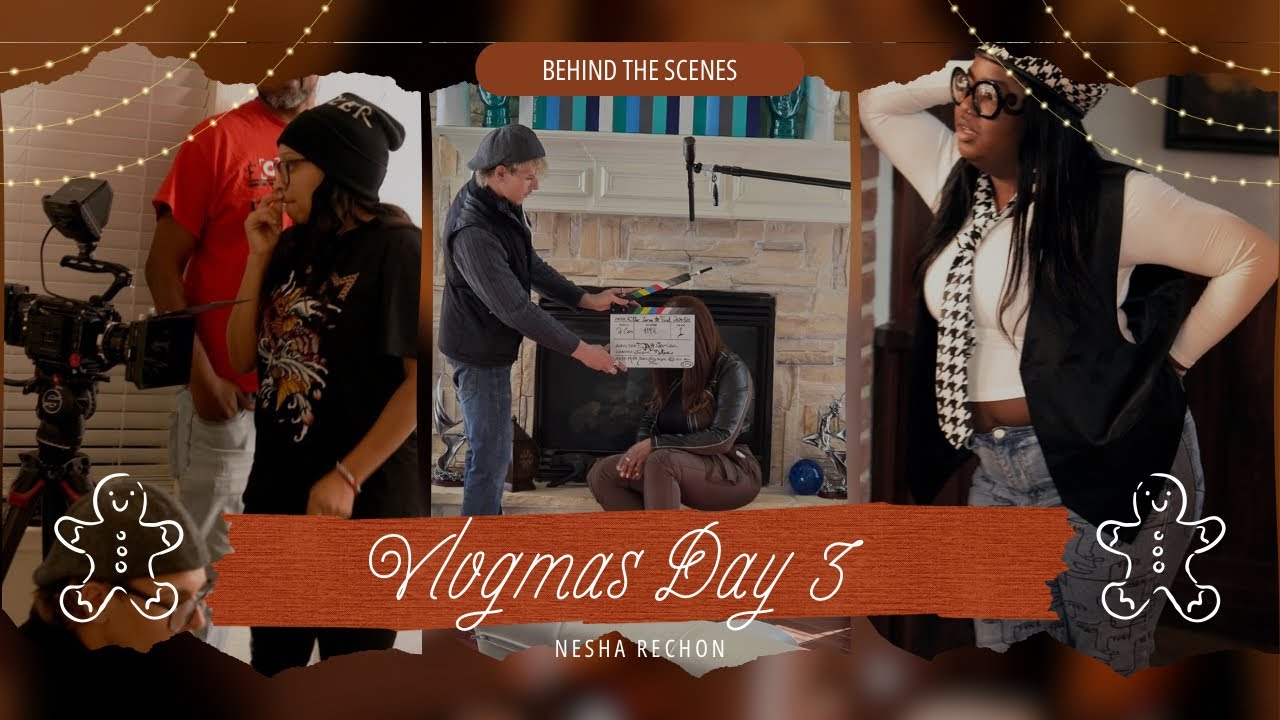 Vlogmas Day 3 | Rewind to Film Set Diaries: Dallas Edition! Wardrobe, Crafty & More 