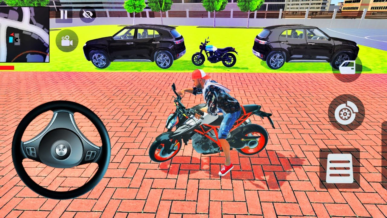 🎮 Franklin Order by 2️⃣ Black Creta and 1️⃣ Royal Enfield Bullet Bike 💥 in Indian 🇮🇳 Bike Simulator