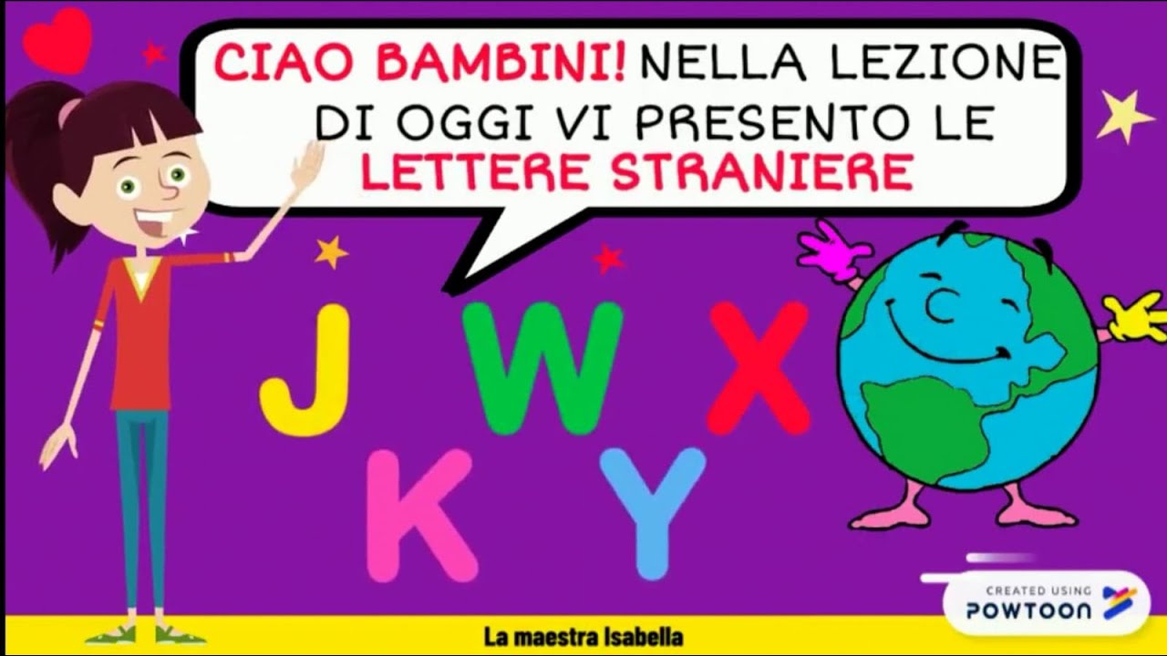 LE LETTERE STRANIERE
