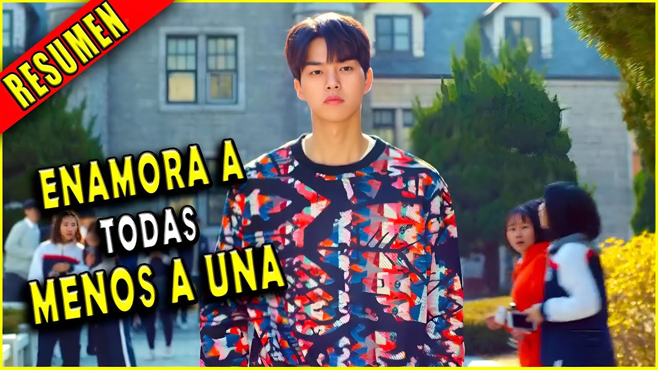 👉 resumen : VA A SU NUEVA ESCUELA Y ENAMORA A TODAS, EXCEPTO A UNA - LOVE ALARM | Ahora te Cuento