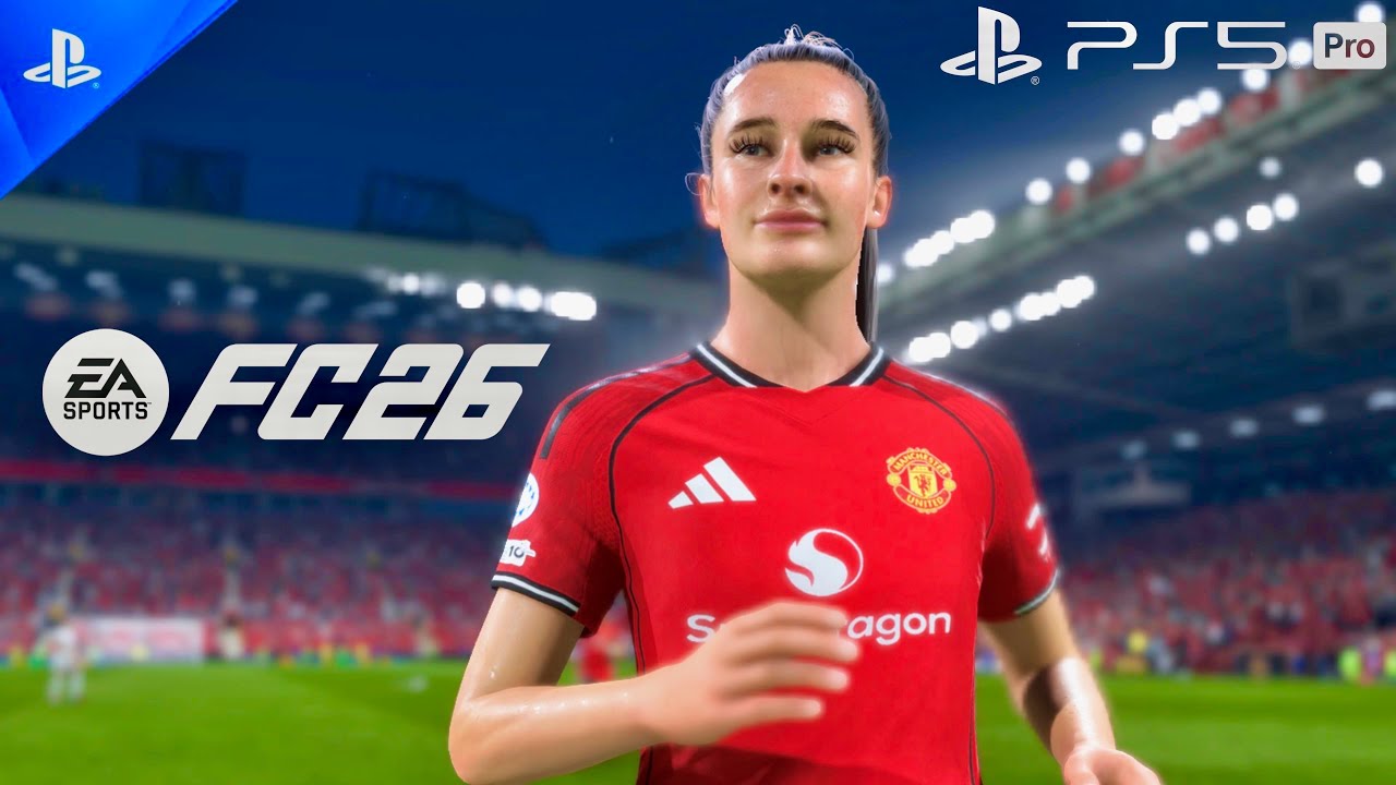 EA FC 26 — Женский состав «Манчестер Юнайтед» против Женского состава «ПСЖ» — Полный матч UWCL | ...
