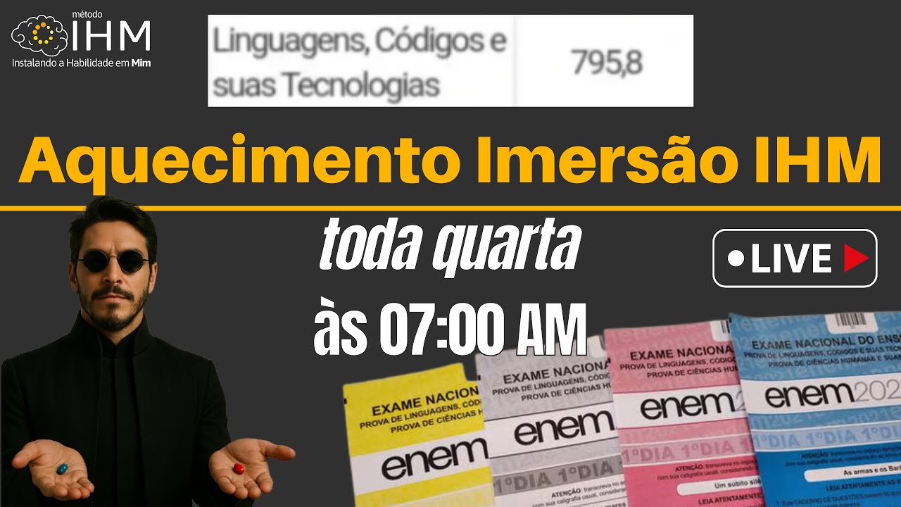 Aquecimento IMERSÃO IHM (03/09, às 07:00AM)