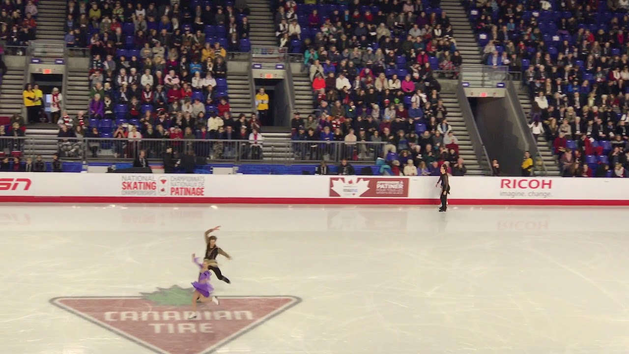 Tessa Virtue & Scott Moir - Canadian Nationals 2018 FD Warmup