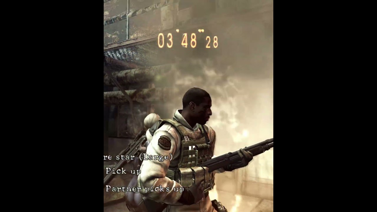 Jill vs Machine Gunner | Resident Evil 5