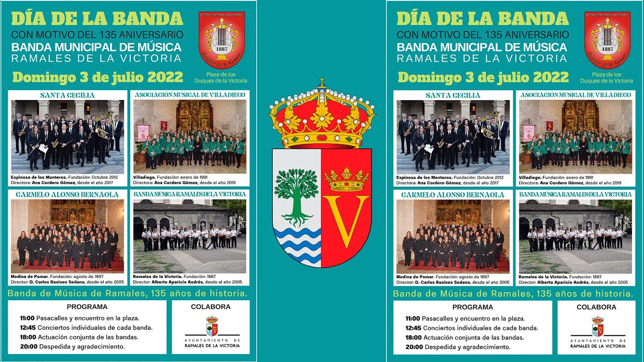 Banda Municipal de Musica de Ramales de la Victoria Día de la Banda 135 Aniversario