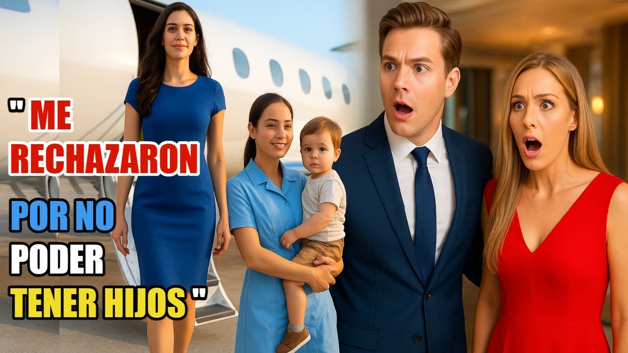 Me echaron por NO poder tener hijos... Años después BAJÉ del Jet con una Sorpresa IMPACTANTE